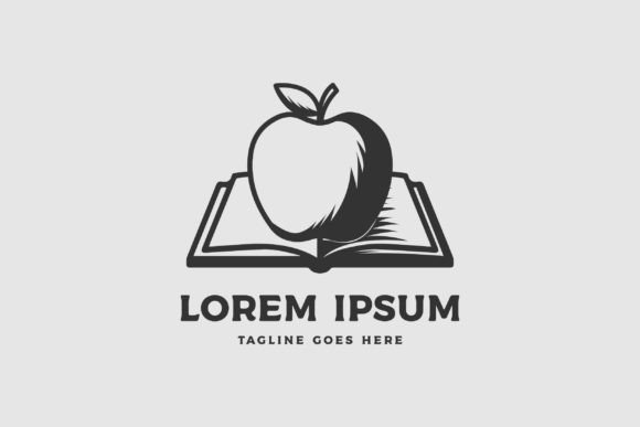 Apple Fruit with Book for Education: A Timeless Symbol of Learning