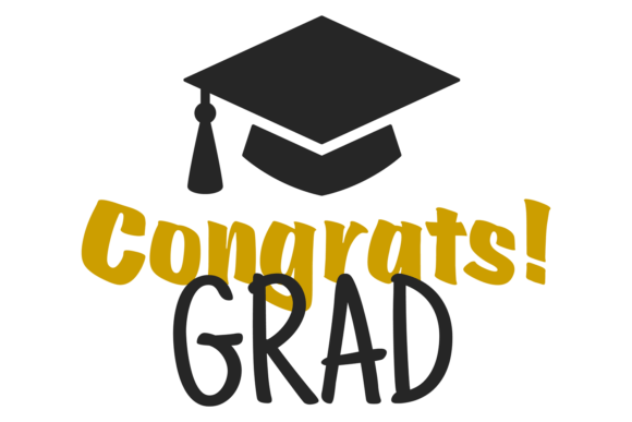 Congratulations School Graduate High Ed: A Practical Guide to Retro Academic Labels