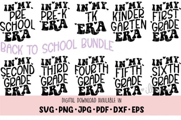 Grade Svg, School Shirt Svg, Cut File Guide
