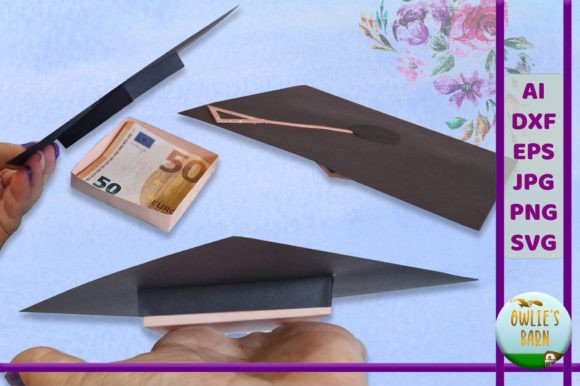 Graduation Box for Money with Monograms: A Personalized Gift Solution