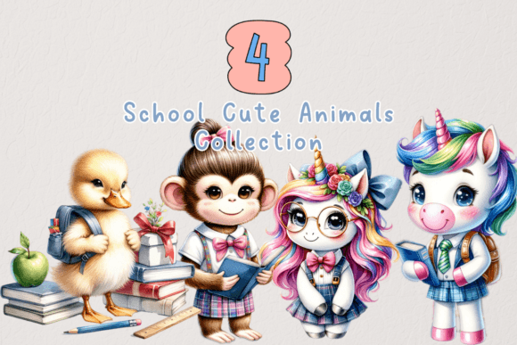 School Cute Animals Education Clipart: A Practical Asset Review