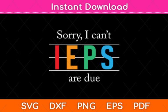 Sorry I Can't: IEPS Are Due Special Design