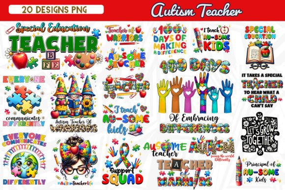 Teacher Autism Sublimation Bundle: A Practical Guide for Creators and Educators